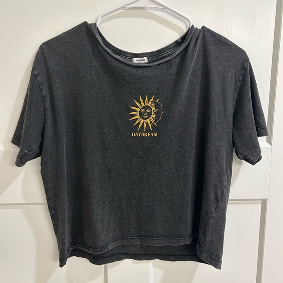 Garage Tops - Garage cropped top tee Sz S